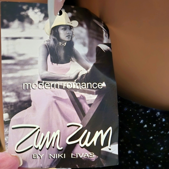 'Starry Night' Zum Zum Evening Gown size 13 - Picture 11 of 16